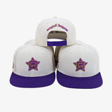 Best Embroidered Cream SnapBack Hat