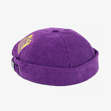 Best Corduroy Hat with Gold Stripes