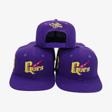 High-End Purple and Cream SnapBack