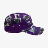 Premium Purple 5-Panel Corduroy Art Cap