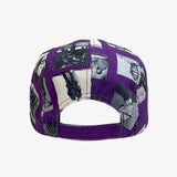 Luxe Purple Corduroy Art Cap - 5 Panel