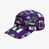 Designer Purple Corduroy 5-Panel Art Cap