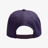 4 Zipper Denim Purple Hat