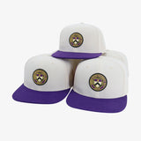 Cream Omega Psi Phi Ivy League Patch SnapBack