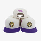 Cream Omega Psi Phi Ivy League Patch SnapBack