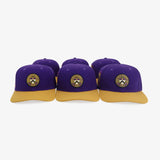 Purple Omega Psi Phi Ivy League Patch SnapBack