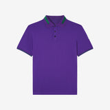 Premium Purple Polo with Laurel Wreath