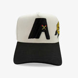 Alpha Cream Yellow Rose A-Torch SnapBack