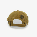 Alpha Gold Brimless Corduroy Hat