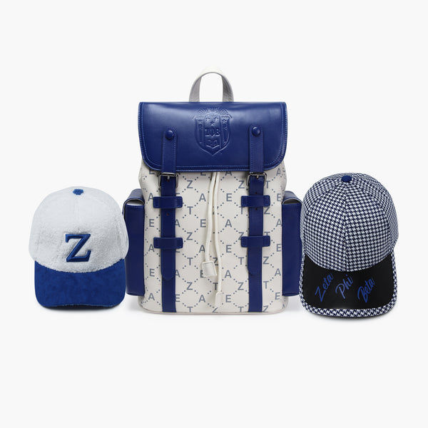 Zeta Hitch Backpack w/ Sherpa & Houndstooth Hat Bundle (PRE-ORDER)