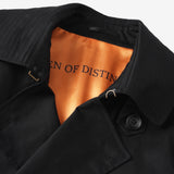 Alpha Black Trench Coat