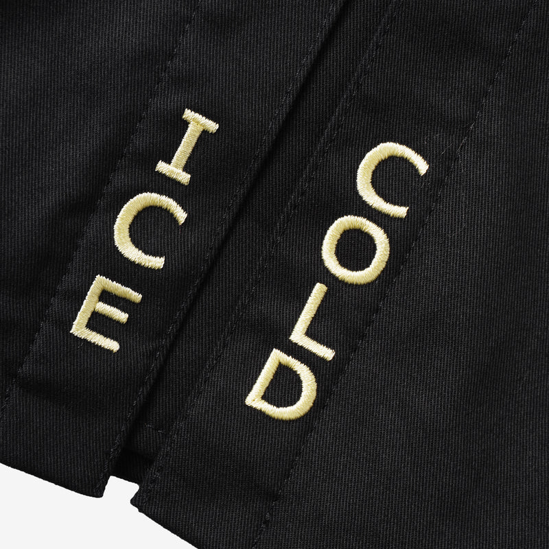 Alpha Black Trench Coat