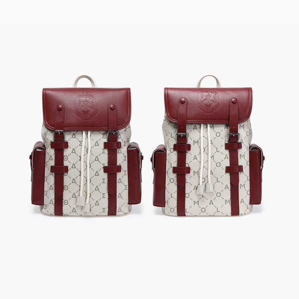 Delta Hitch Backpack -Both ΔΣΘ & AOML Monogram Bundle (PRE-ORDER)