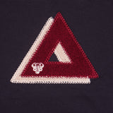 Delta Black Cotton Patch T-Shirt