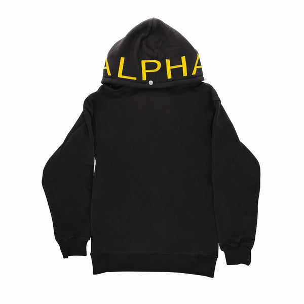 Alpha Yellow Rose Hoodie