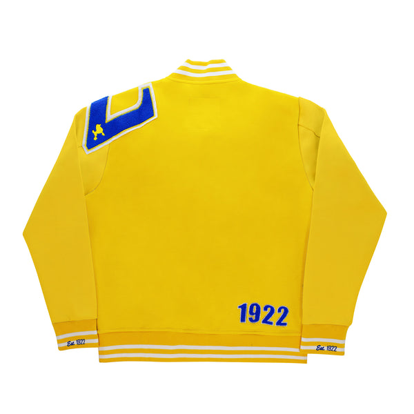 SGRho All Yellow Gold Varsity Jacket 2.0