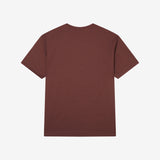 Iota Premium Brown Double Chenille Patch T-Shirt