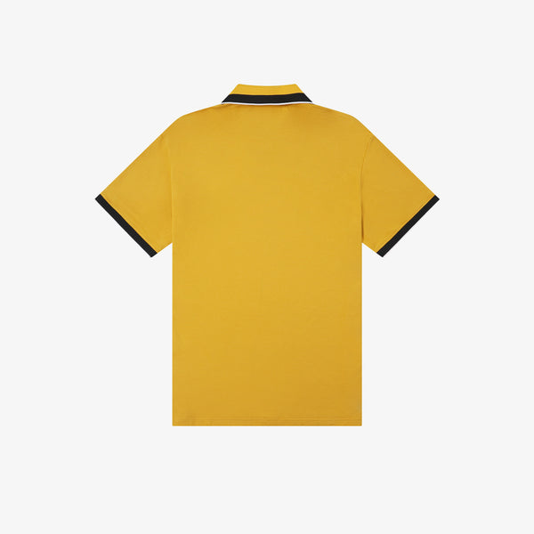 Alpha Exclusive & Proprietary Logo Gold Polo