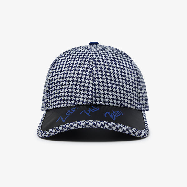 Zeta Houndstooth Cap (Pre-Order)