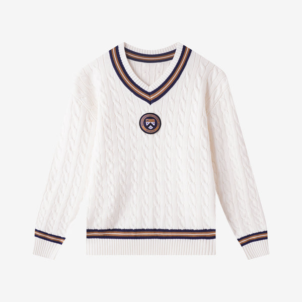 Premium Men's Cashmere Cricket Sweater