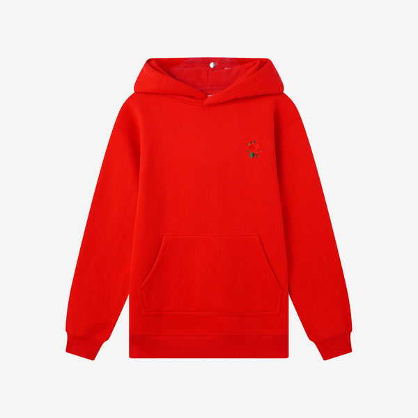Kappa Heavyweight Red Hoodie