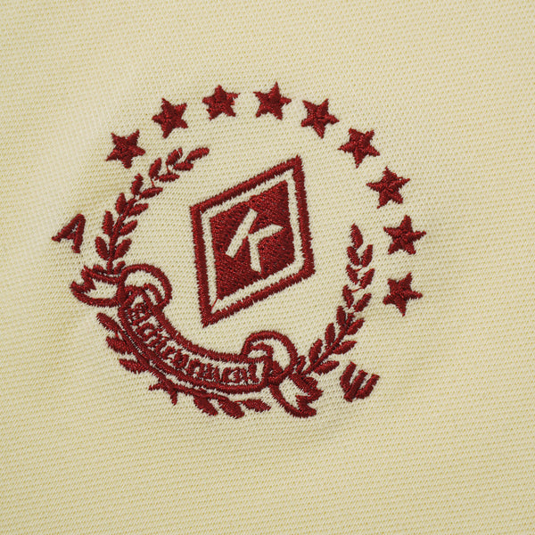 Kappa Cream Achievement Logo Polo