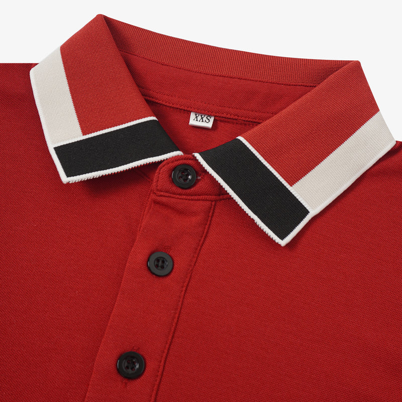 Kappa Crimson Achievement Logo Polo