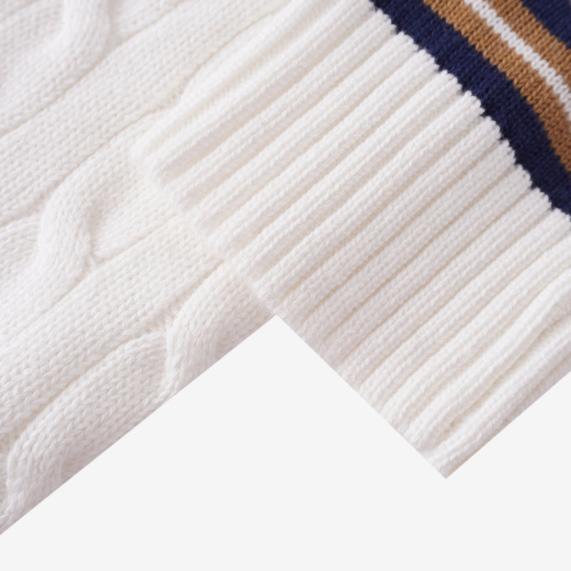 High-End Men's Cricket Cashmere Jumper