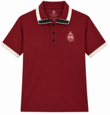 Delta Shield Crimson Polo