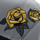 Alpha Grey Yellow Rose A-Torch SnapBack