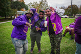 Best Comfort Purple & White Jacket