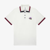 Delta White African Violet Polo