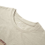 Kappa Premium Cream Double Chenille Patch T-Shirt