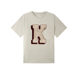 Kappa Premium Cream Double Chenille Patch T-Shirt