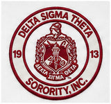 Delta Crest White Polo