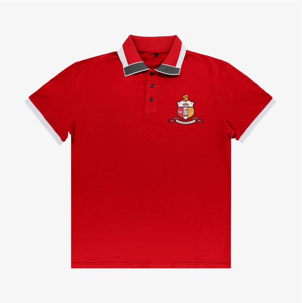 Kappa Fraternity Crest Polo