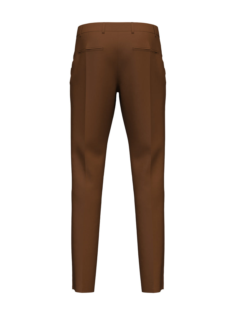 High-Performance Brown Dress Pants