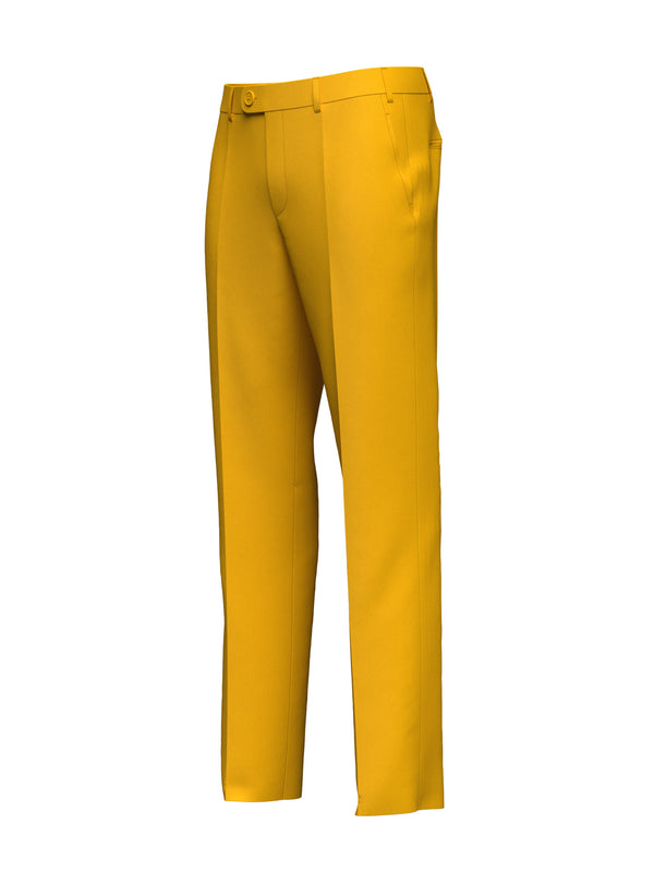 Bespoke Iota Gold Dress Trousers