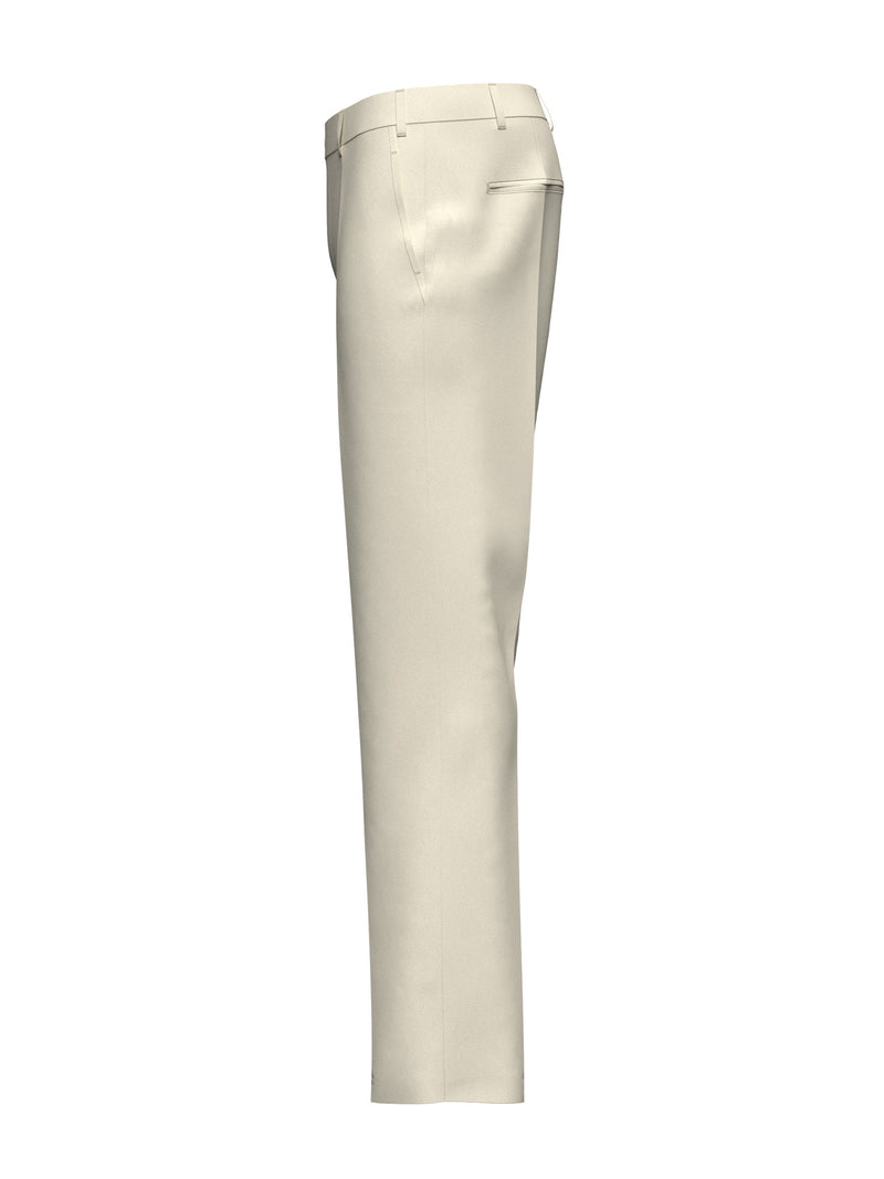 Luxury Cream Terry Cotton Pants