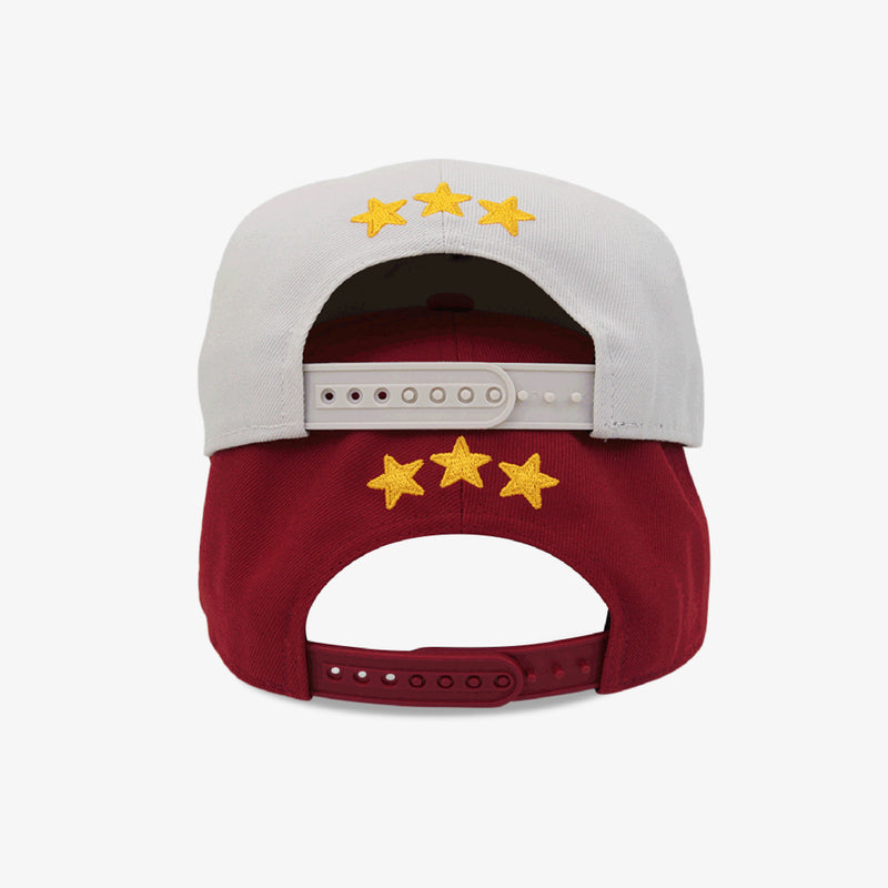 Kappa KREAM CROWN, CRIMSON BRIM SnapBack