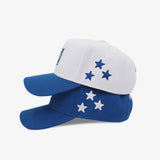 Sigma WHITE CROWN, BLUE BRIM Snapback