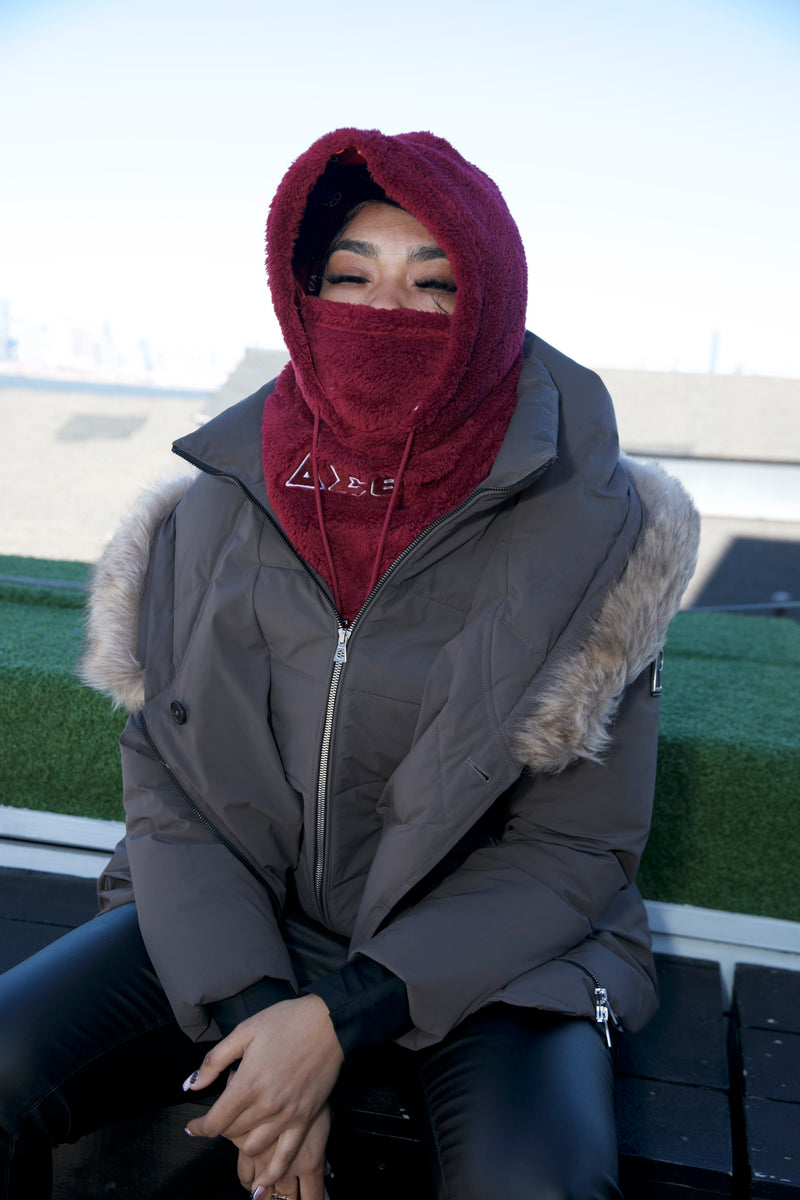 Delta Sherpa Hoodie Hat