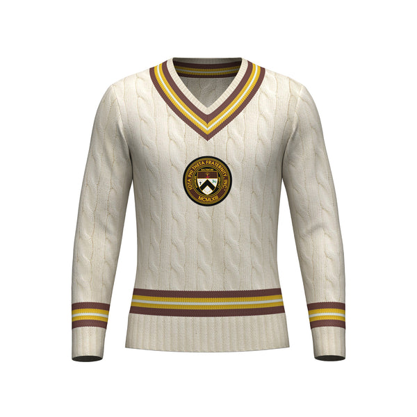 Iota Iconic Cashmere Cricket Sweater (Pre-Order: Ships in November)