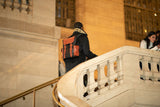 Alpha Hitch Backpack in Exclusive ΑΦΑ Embossed Logo and ICE Monogram
