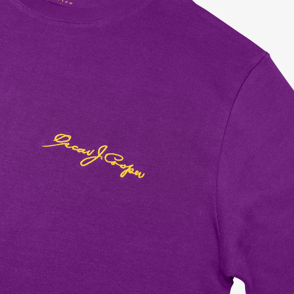 DR. OSCAR J. COOPER (1888-1972) Official Signature T-Shirt