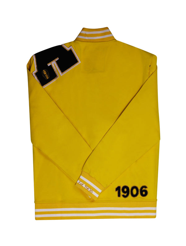 Men's Yellow Varsity Jacket